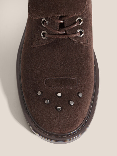 Женские дерби TENDANCE, Артикул GLC5810-01, темно-коричневый | 4903630. Ракурс 3