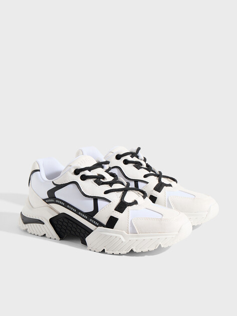 Женские кроссовки GUESS CARRLI6, Артикул FLJCR6ELE12, белый | 4905954. Ракурс 2
