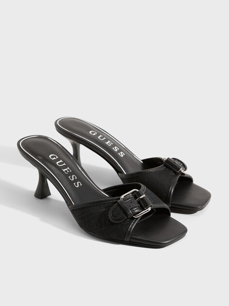 Женские мюли GUESS DISTA2, Артикул FLJDI2FAL03, черный | 4905997. Ракурс 2