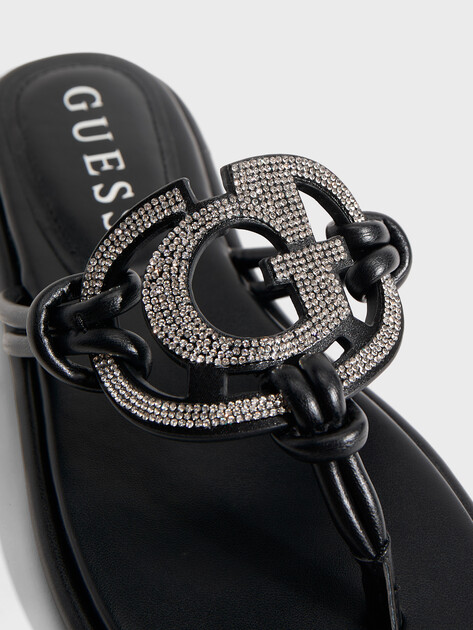 Женские вьетнамки GUESS SAIMAS, Артикул FLJSM2SAT21, черный | 4906432. Ракурс 3 Женские вьетнамки GUESS SAIMAS, Артикул FLJSM2SAT21, черный | 4906432. Ракурс 3