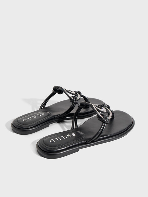 Женские вьетнамки GUESS SAIMAS, Артикул FLJSM2SAT21, черный | 4906432. Ракурс 5 Женские вьетнамки GUESS SAIMAS, Артикул FLJSM2SAT21, черный | 4906432. Ракурс 5