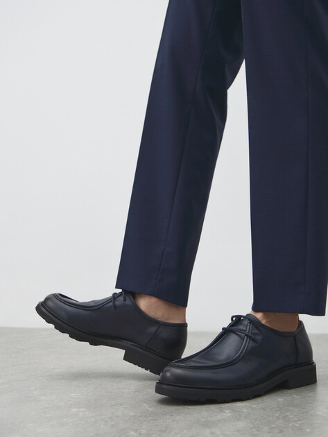 Мужские полуботинки MAISON DAVID, Артикул TM3683F-1, темно-синий | 4908154. Ракурс 6