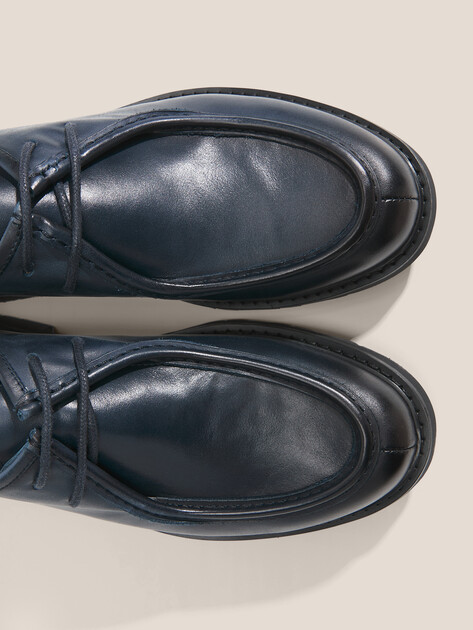 Мужские полуботинки MAISON DAVID, Артикул TM3683F-1, темно-синий | 4908154. Ракурс 3