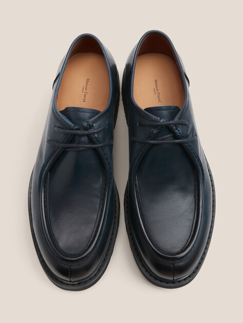 Мужские полуботинки MAISON DAVID, Артикул TM3683F-1, темно-синий | 4908154. Ракурс 4
