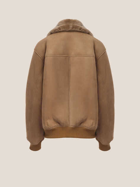 Женская дубленка MAISON DAVID, Артикул SUZANNE_DF, бежево-коричневый | 4908787. Ракурс 7 Женская дубленка MAISON DAVID, Артикул SUZANNE_DF, бежево-коричневый | 4908787. Ракурс 7
