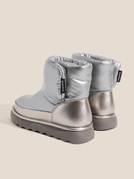 Детские дутики KAPIKA, Артикул 1888д-3, серебряный | 4908803. Ракурс 5