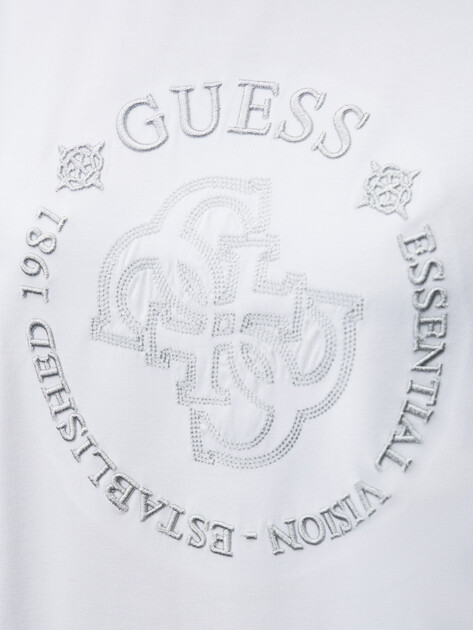 Женская футболка GUESS CARLA SS BOXY TEE, Артикул V5YI05KCOA2, белый | 4908936. Ракурс 3 Женская футболка GUESS CARLA SS BOXY TEE, Артикул V5YI05KCOA2, белый | 4908936. Ракурс 3