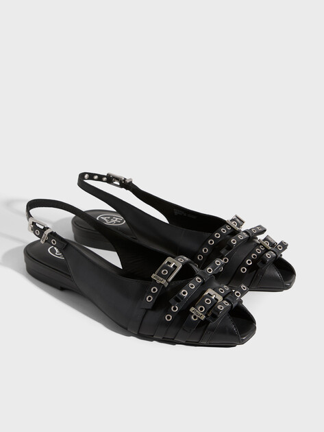 Женские сандалии ASH BONNIE SS26, Артикул BONNIE SS26, черный | 4910413. Ракурс 2