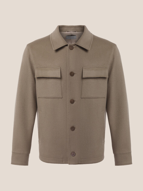 Мужская куртка-рубашка MAISON DAVID, Артикул THEO_6100, серо-коричневый | 4910936. Ракурс 7 Мужская куртка-рубашка MAISON DAVID, Артикул THEO_6100, серо-коричневый | 4910936. Ракурс 7