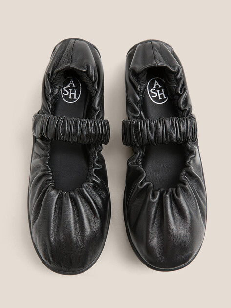 Женские Балетки Ash MAEVA черный