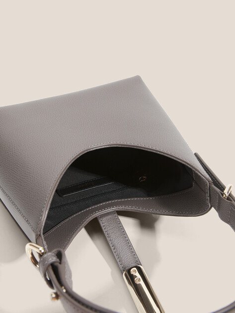 Женская сумка  FURLA, Артикул FURLA IRIDE MINI HOBO, темно-серый | 4912203. Ракурс 4