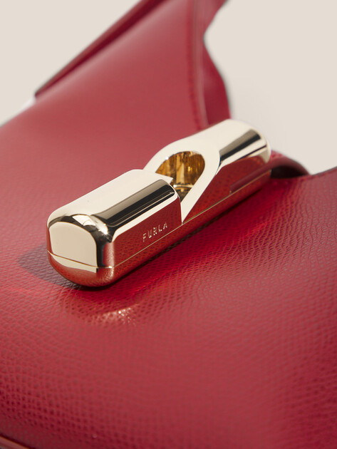 Женская сумка  FURLA, Артикул FURLA IRIDE MINI HOBO, вишневый | 4912205. Ракурс 2