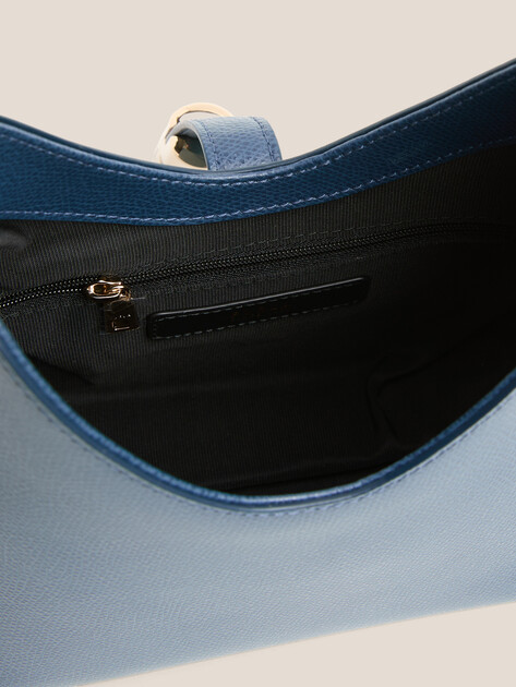 Женская сумка  FURLA, Артикул FURLA IRIDE MINI HOBO, серо-синий | 4912207. Ракурс 4