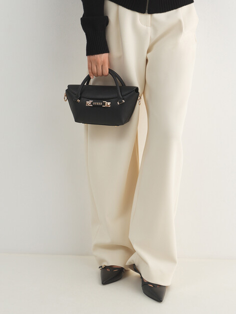 Женская сумка  GUESS SOPHIA HOBO, Артикул HWBG9913760, черный | 4913430. Ракурс 5