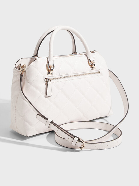 Женский тоут GUESS LIBBY 2 COMP SATCHEL, Артикул HWGG9912060, белый | 4913458. Ракурс 3