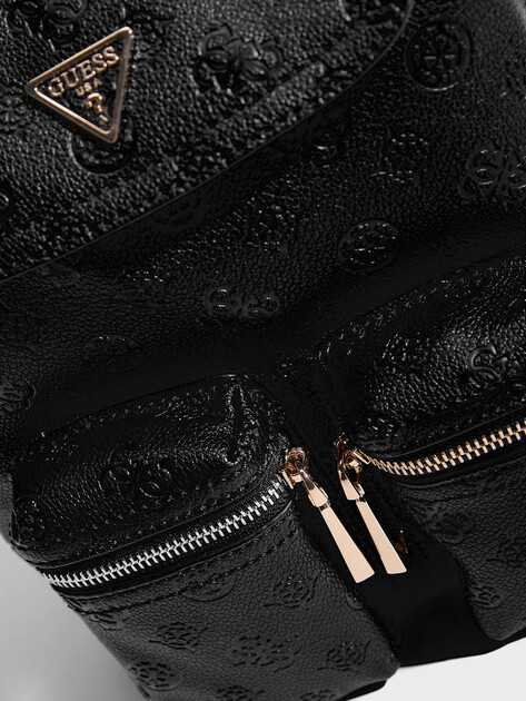 Женский рюкзак GUESS MANHATTAN II FLAP BACKPACK, Артикул HWPD7118310, черный | 4913471. Ракурс 2 Женский рюкзак GUESS MANHATTAN II FLAP BACKPACK, Артикул HWPD7118310, черный | 4913471. Ракурс 2