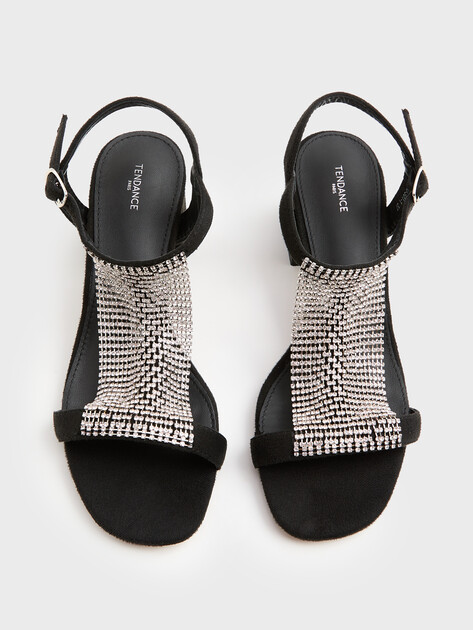 Женские босоножки TENDANCE, Артикул DL2350-501, черный | 4914807. Ракурс 4