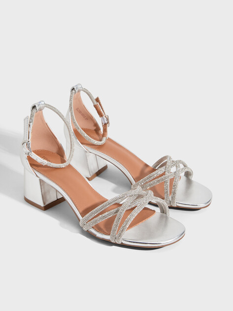 Женские босоножки TENDANCE, Артикул DL2350-503, серебряный | 4914874. Ракурс 2