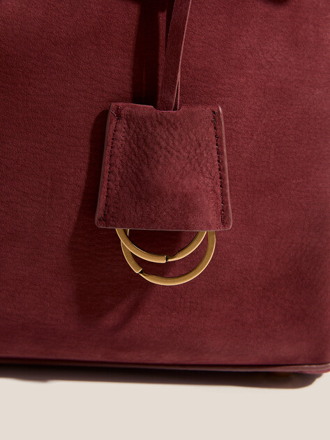 Женская сумка  MAISON DAVID, Артикул VERONICA MINI, бордовый | 4918886. Ракурс 2