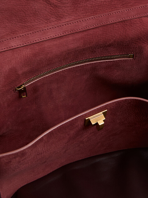 Женская сумка  MAISON DAVID, Артикул VERONICA MINI, бордовый | 4918886. Ракурс 4
