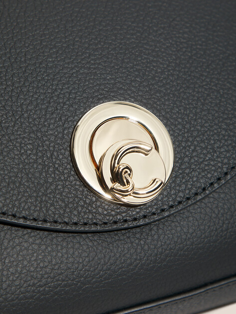 Женская сумка  COCCINELLE HANDBAG DOUBLE GRAINY LEATHER, Артикул E1 TOA 12 01 01, черный | 4919146. Ракурс 2