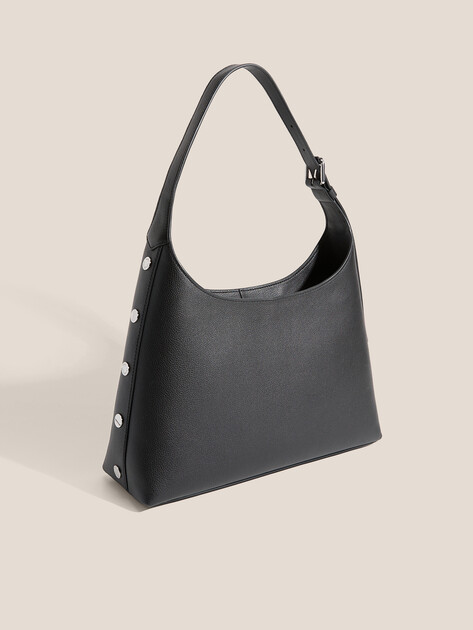 Женская сумка  KARL LAGERFELD k/rocky marais hobo, Артикул A4W30119, черный | 4920303. Ракурс 3