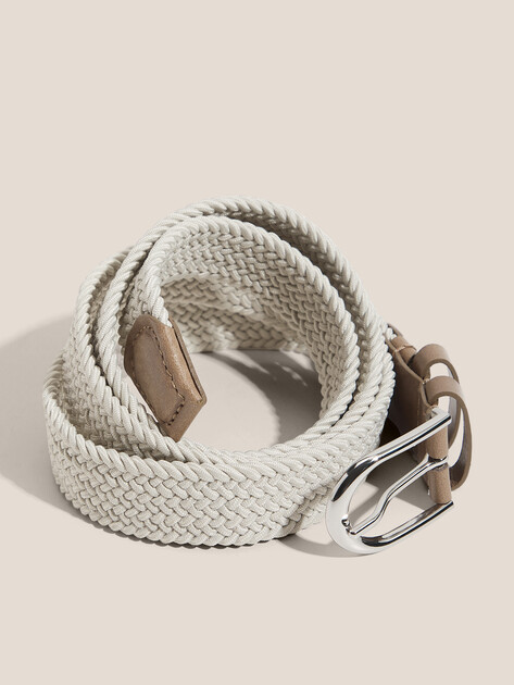 Ремень MAISON DAVID, Артикул TAYLOR, бежево-серый | 4923992. Ракурс 2