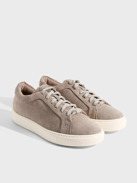 Мужские Кеды Lloyd 16-003 бежево-серый