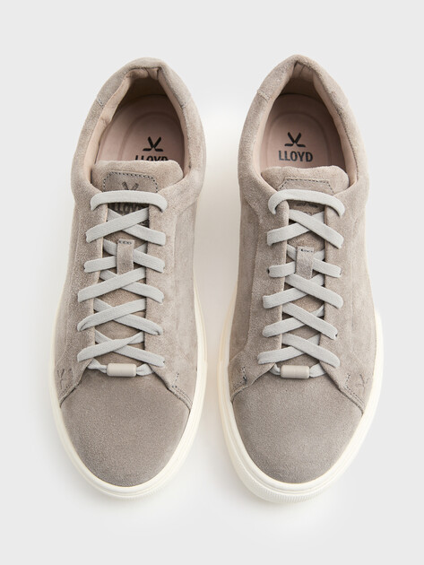 Мужские Кеды Lloyd 16-003 бежево-серый