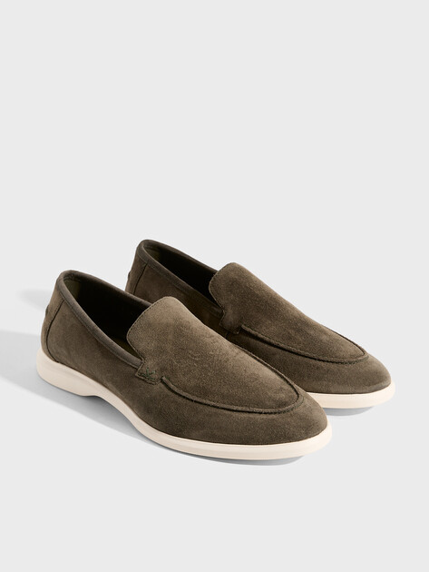 Мужские лоферы LLOYD STRIDE FLEX, Артикул 16-057, серовато-зеленый | 4925841. Ракурс 2