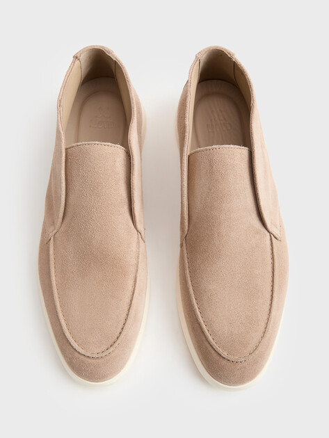 Мужские высокие лоферы LLOYD STRIDE STEP, Артикул 16-058, бежевый | 4925859. Ракурс 4