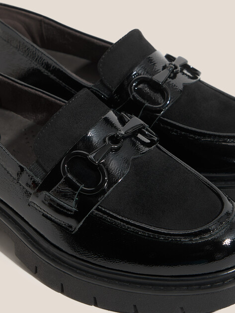 Женские лоферы TAMARIS COMFORT, Артикул 8-84315-43 (K), черный | 4930397. Ракурс 3