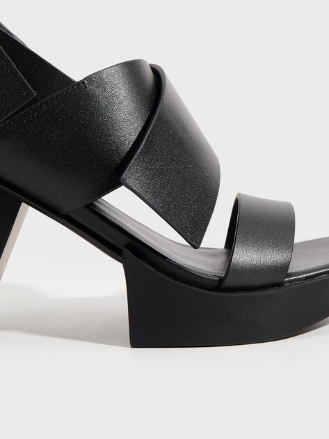 Женские босоножки UNITED NUDE Construct Hi, Артикул Construct Hi, черный | 4931663. Ракурс 3