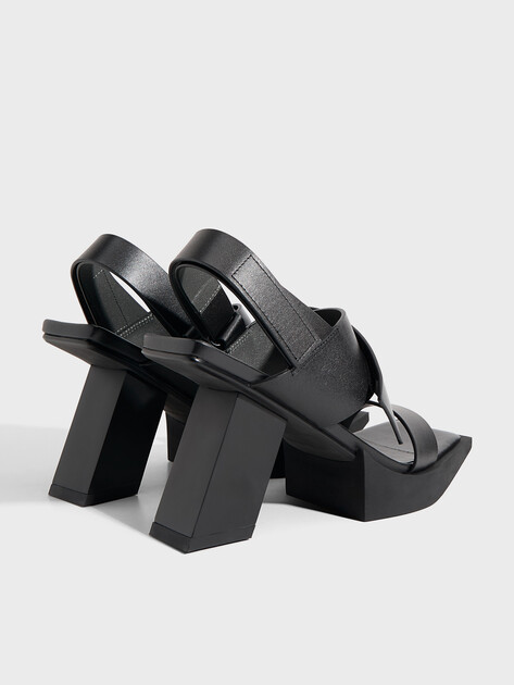 Женские босоножки UNITED NUDE Construct Hi, Артикул Construct Hi, черный | 4931663. Ракурс 5