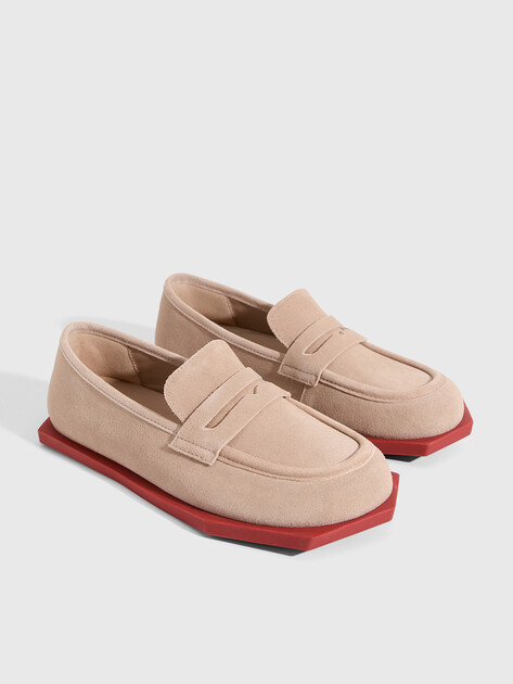 Женские лоферы UNITED NUDE Poly Loafer Lo, Артикул Poly Loafer Lo, пыльно-бежевый | 4931824. Ракурс 2 Женские лоферы UNITED NUDE Poly Loafer Lo, Артикул Poly Loafer Lo, пыльно-бежевый | 4931824. Ракурс 2