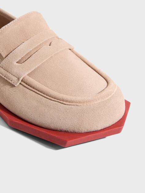 Женские лоферы UNITED NUDE Poly Loafer Lo, Артикул Poly Loafer Lo, пыльно-бежевый | 4931824. Ракурс 3 Женские лоферы UNITED NUDE Poly Loafer Lo, Артикул Poly Loafer Lo, пыльно-бежевый | 4931824. Ракурс 3