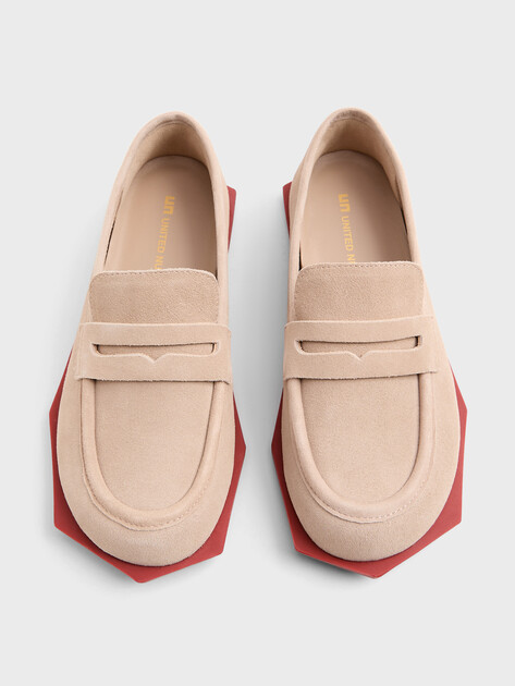 Женские лоферы UNITED NUDE Poly Loafer Lo, Артикул Poly Loafer Lo, пыльно-бежевый | 4931824. Ракурс 4 Женские лоферы UNITED NUDE Poly Loafer Lo, Артикул Poly Loafer Lo, пыльно-бежевый | 4931824. Ракурс 4