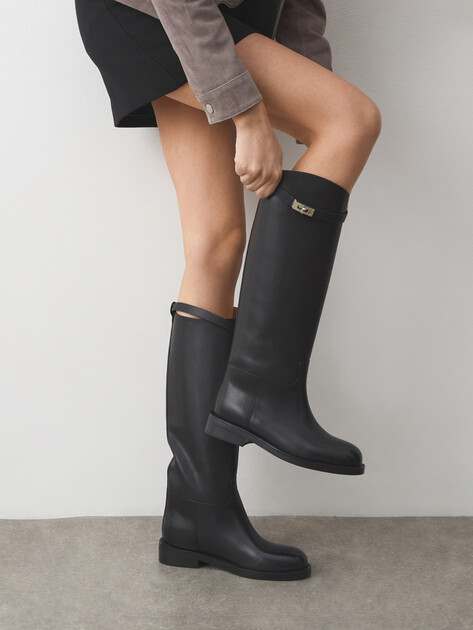 Женские сапоги TENDANCE, Артикул SW609A-21, черный | 4932885. Ракурс 7