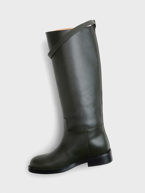 Женские сапоги TENDANCE, Артикул SW609A-21, темно-зеленый | 4932957. Ракурс 4
