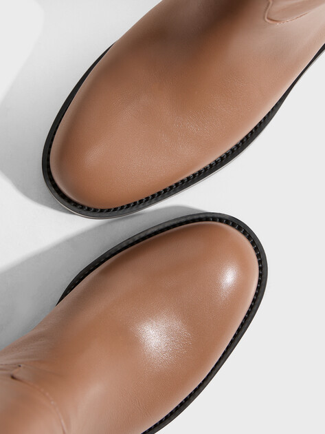Женские сапоги TENDANCE, Артикул SW609A-21, темно-бежевый | 4932973. Ракурс 3