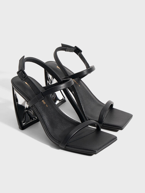 Женские босоножки UNITED NUDE Zuma Strappy Hi, Артикул Zuma Strappy Hi, черный | 4933404. Ракурс 2