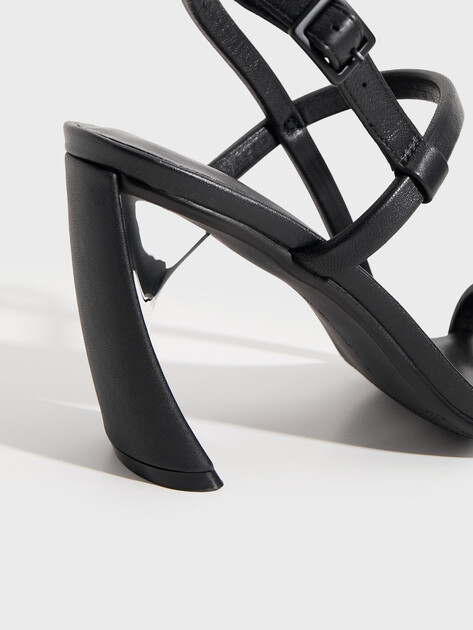 Женские босоножки UNITED NUDE Zuma Strappy Hi, Артикул Zuma Strappy Hi, черный | 4933404. Ракурс 3