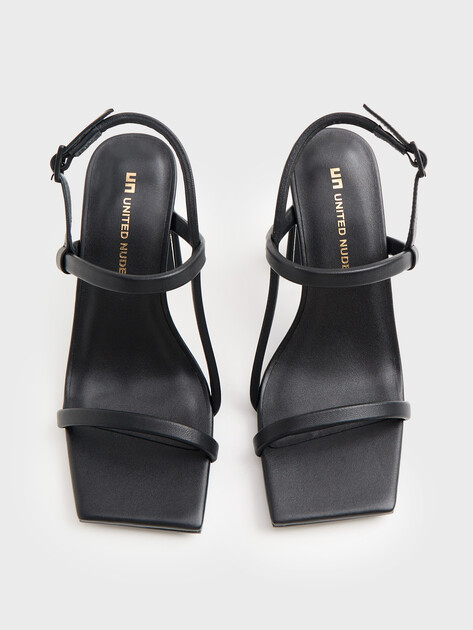 Женские босоножки UNITED NUDE Zuma Strappy Hi, Артикул Zuma Strappy Hi, черный | 4933404. Ракурс 4