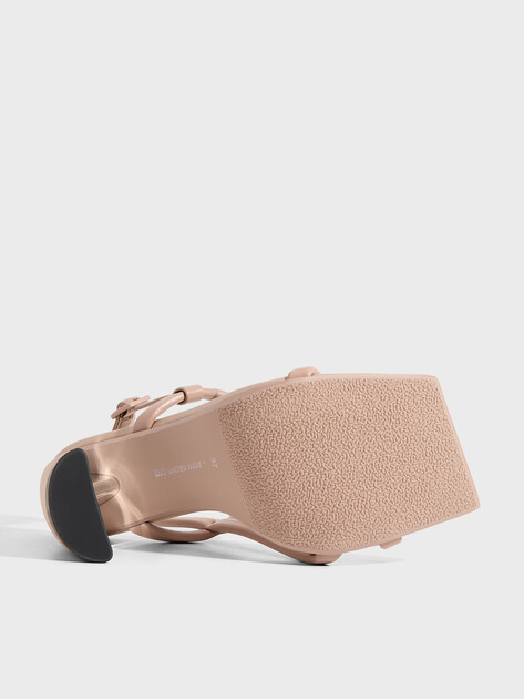 Женские босоножки UNITED NUDE Zuma Strappy Hi, Артикул Zuma Strappy Hi, пыльно-бежевый | 4933449. Ракурс 6