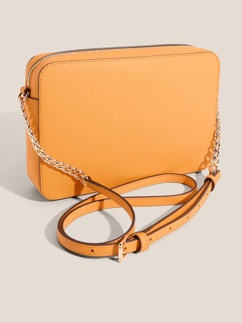 Кросс-боди MICHAEL KORS Jet Set, Артикул 35T8GTTC9L, оранжевый | 4933998. Ракурс 3