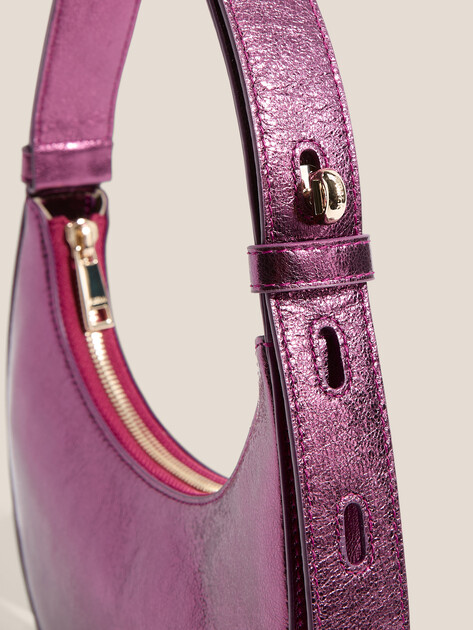 Женская сумка  FURLA, Артикул FURLA DELIZIA MINI SHOULDER BAG, фиолетовый | 4936508. Ракурс 2