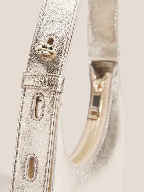 Женская сумка  FURLA, Артикул FURLA DELIZIA MINI SHOULDER BAG, золотой | 4937099. Ракурс 2