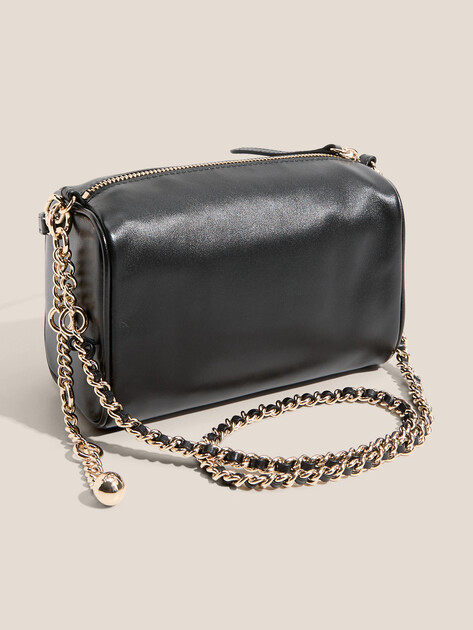 Женская сумка  FURLA, Артикул FURLA TALIA MINI CROSSBODY, черный | 4937104. Ракурс 3