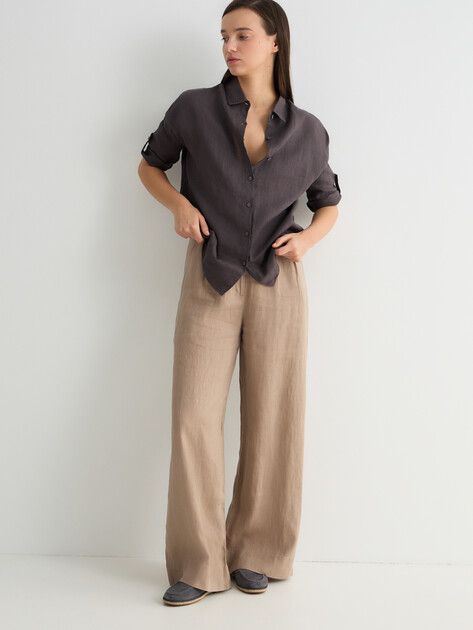 Женские эспадрильи TENDANCE, Артикул YS-58208A-1, серо-синий | 4940468. Ракурс 7