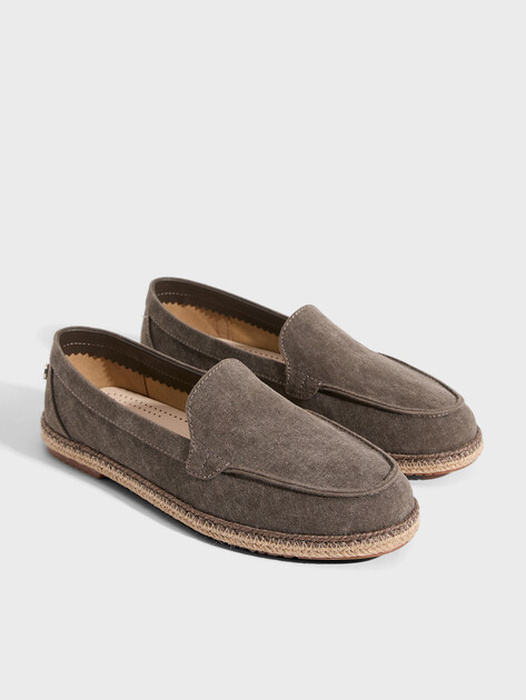 Женские эспадрильи TENDANCE, Артикул YS-58208A-3, пыльно-коричневый | 4940632. Ракурс 2